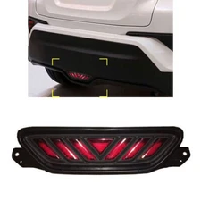 For Toyota CHR C-HR 2016-2020 LED Brake Tail Light Rear Bumper Fog Lamp DRL