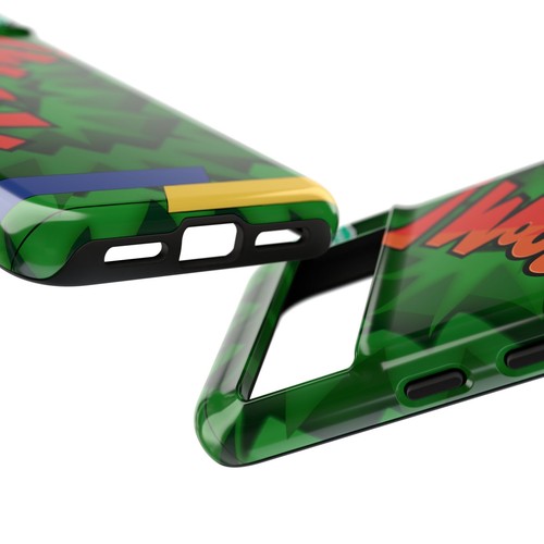 Phone Case, iPhone 16, Samsung Galaxy S24, S25, Green Kaboom Rookie - Picture 142 of 255