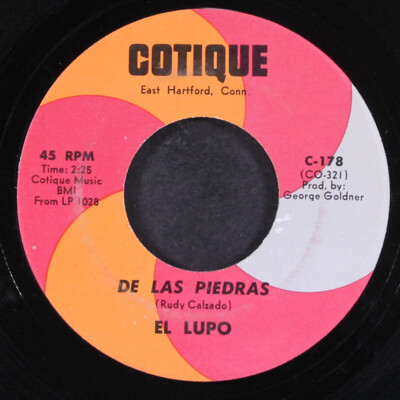 EL LUPO: de las piedras / te lo juro yo COTIQUE 7'' Single 45 RPM