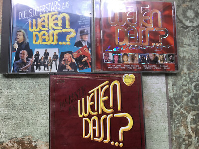 Wetten Dass ..? [3 CD Alben]  Elton John Phil Collins a-ha Meat Loaf Joe Cocker