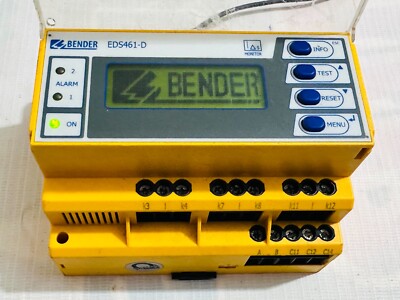 BENDER EDS461-D VER: 1.3 INSULATION FAUL ENVALUATOR EDS461D