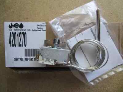 Genuine New Genuine SUB-ZERO 4201270 Refrigerator Control Thermostat 590 Series