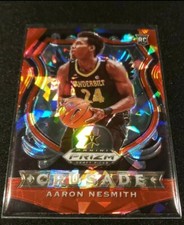 2020 Panini Prizm Draft Picks - Aaron Nesmith Crusade #95 Red Ice Rookie Celtics