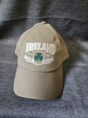 Men's Traditional Craftwear Ireland Celtic Nation Tan Baseball Hat