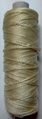 Ipcabond Strong Bonded Nylongewebe-Faden, Creme, 10er, 50 Mtr Spule