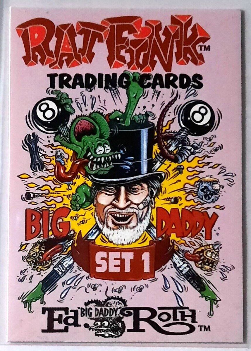 1996 Rat Fink Set 1 Checklist Card by Ed 
