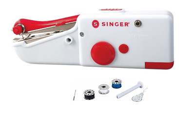 SINGER TRAGBARE HANDNÄHMASCHINE FÜR DIE SCHNELLE NAHT INKL. ZUBEHÖR *NEU*