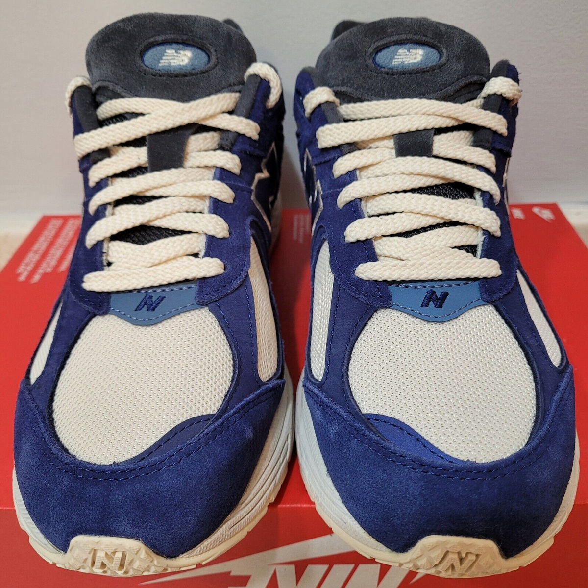New Balance Night Tide Cream M2002RG Men\'s Size 10.5 New Balance 2002R - Night Tide / Team Cream – Kith main image 2