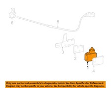 Ford Oem 00-07 Sable Electrical Cruise Control System-cruise Servo Yf1z9c735ba