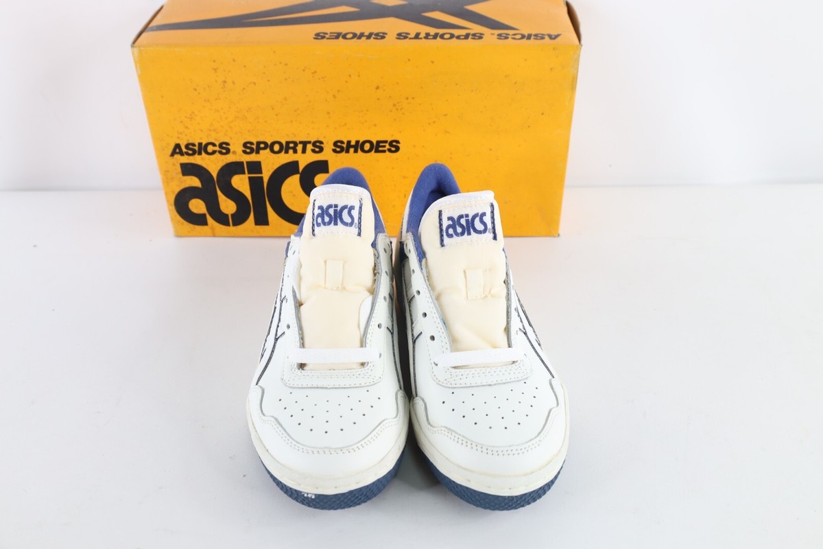NOS Vintage 90s Asics Mens 6.5 Spell Out Outrage Lo Sneakers 
