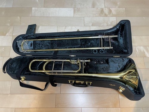 Bach Stradivarius 36BO GL Bb/F Tenor Trombone Open Wrap with Case #090