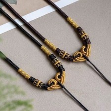 2PC New High end handmade weaving with 8 shares necklace 24