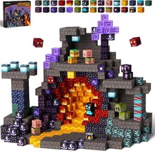 100Pzs Bloques Magneticos Construccion Juguetes STEM Sensorial Regalo Cumpleanos