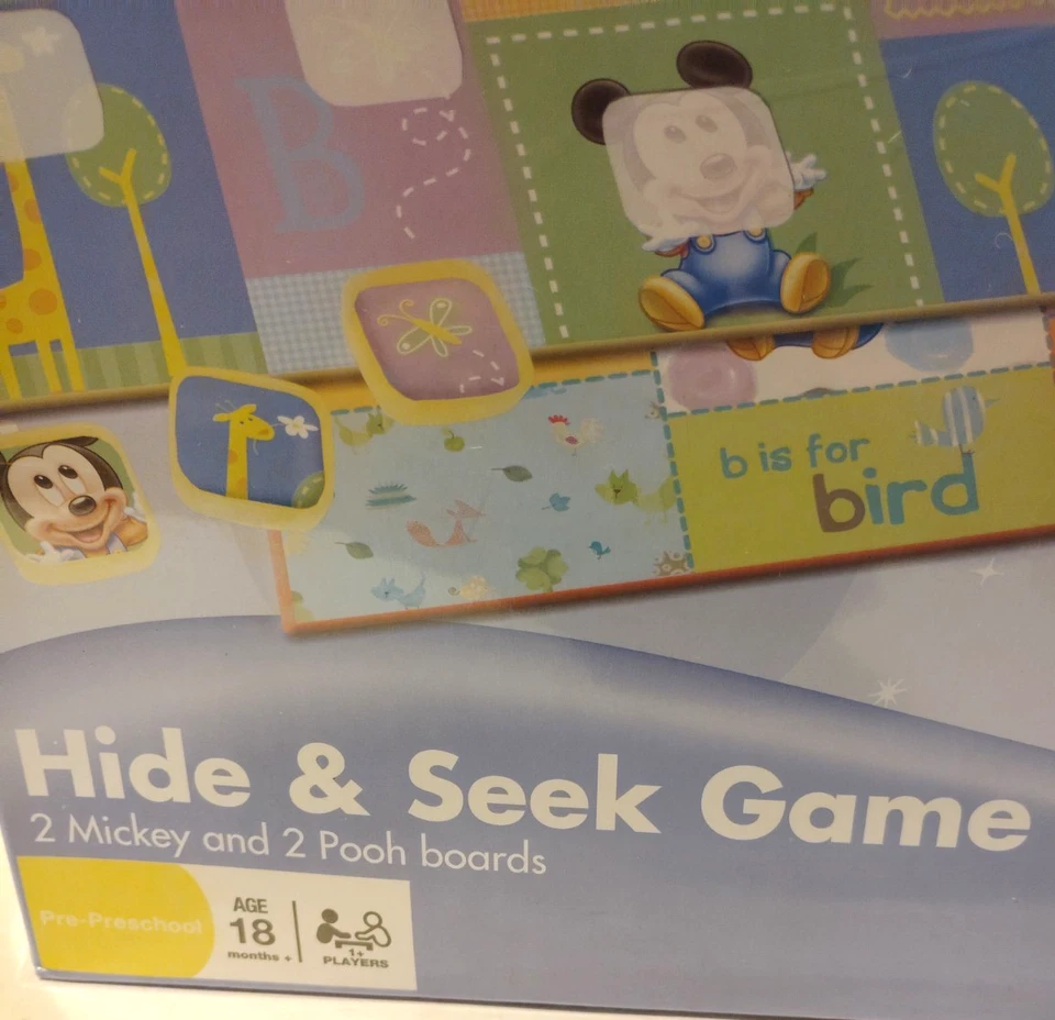 NEW SEALED Disney Classic Pooh Hide & Seek Game 18 mos & up - Image 3 of 4