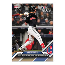 Steven Kwan - 2024 MLB Topps Now Card 836 - Print Run: 621 Cleveland Guardians