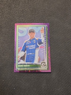 2025 Donruss Racing Zane Smith #1 Optic Purple Velocity SSP /59