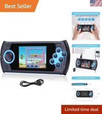 Kids 3-Inch HD Handheld Game Console - 230 Classic Games, Lightweight & Durable