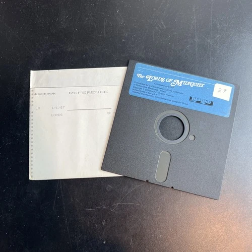 The Lords Of Midnight Disk Only Commodore 64 Tested Working Floppy Disk Game