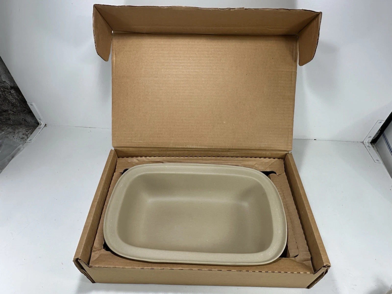 Pampered Chef Rectangular Lid/Bowl Baker Family Heritage Classic #1435 FREE SHIP