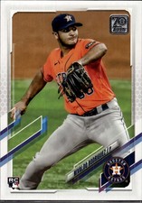 2021 Topps Update #US107 Nivaldo Rodriguez Houston Astros Rookie