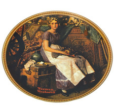 Knowles Dreaming In The Attic Norman Rockwell First Issue Plate