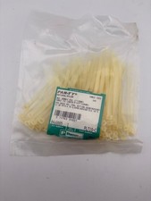 Panduit PLT1S-C Pan-Ty Locking Tie, Zip Tie, 4.8" 100CT