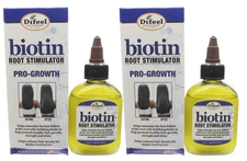 2 Pcs Difeel Different Feel Biotin Root Stim. Pro-Growth Hair Treatment 2.5 oz