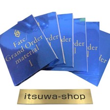 Fate Grand Order Material 1 - 6 I - VI Set FGO Charakter Kunst Buch Typ Mond