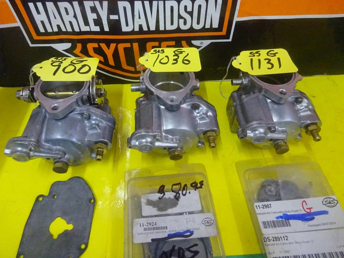 S&S Cycle Super E Shorty Carburetor 1-7/8" Bore For Harley - Performance Upgrade Or Replacement