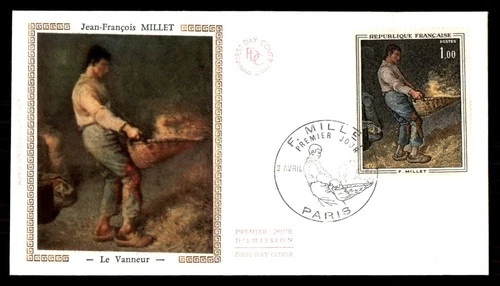 Mayfairstamps France FDC Painting F Millet First Day Cover aaw_29769