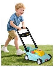 Realistic Kids Lawn Mower Toy - Grass-Cutting Sounds, No Batteries, Outdoor Fun
