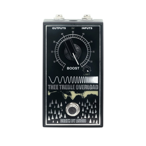 Used Death By Audio Thee Treble Overload Stereo Treble Boost & Distortion Pedal