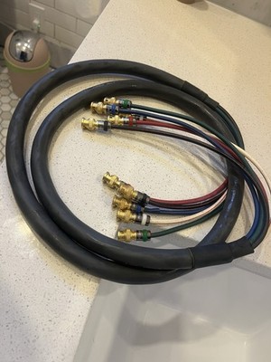 (10)  AUDIO QUEST INSTANT TOOL-LESS CONNECTOR (ITC) ITC-24 AWG /BNC