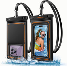 Unbreakcable Floating Waterproof Phone Pouch 2 Pack, IPX8 Waterproof Phone Case