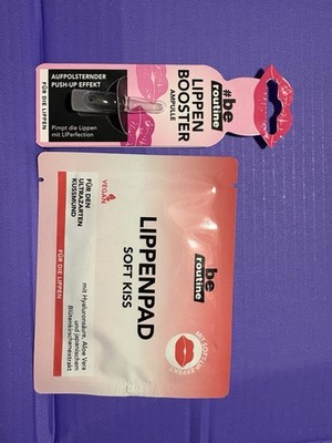 Be Routine  | Lippenpad  + 3x Lippenbooster  im Set Lippenpflege  + tuchmaske 
