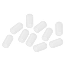 Tambour Mute Baguette Tambour Pointe Tambour Amortisseur Mute Blanc 10pcs