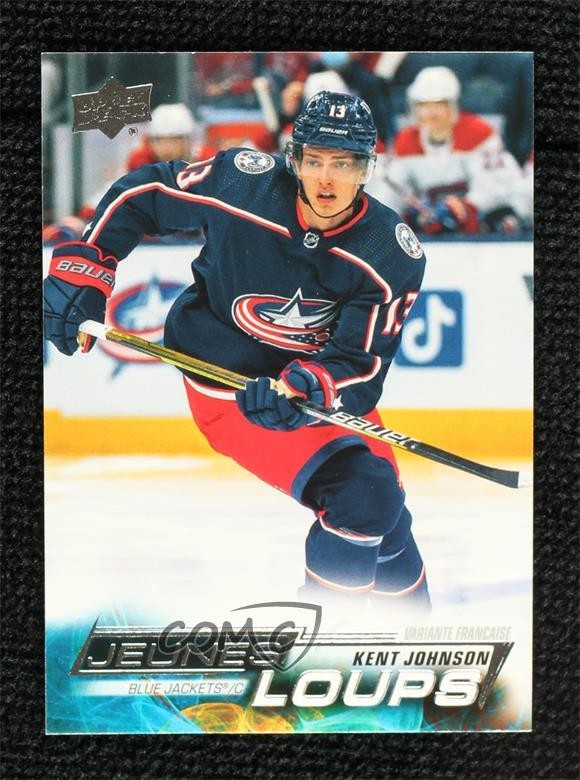 2022-23 Upper Deck Series 1 Young Guns French Kent Johnson #209 16o2