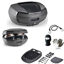 PER YAMAHA FZ6 FAZER 600   BAULETTO GIVI E46NB RIVIERA BLACK EDITION VALIGIA 46