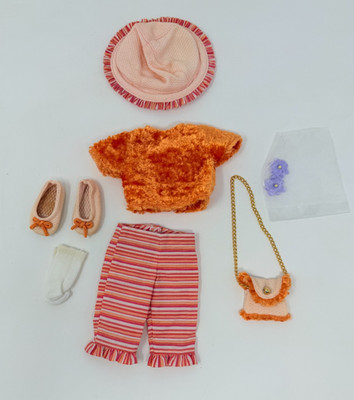 Tonner Betsy McCall Striped Pants With Top & Shoes Outfit Fits 14'' Girl Doll