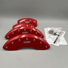Mgp Brake Caliper Covers 2005-09 Audi A4 S4 2007-08 Rs4 - Red - 15169smgprd Mgp Brake Caliper Covers 2005-09 Audi A4 S4 2007-08 Rs4 - Red - 15169smgprd