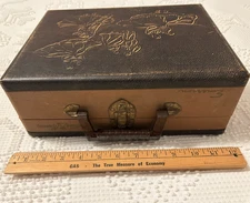 VINTAGE ARTHUR MURRAY DANCE STUDIO EMERSON  RECORD PLAYER CASE