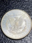 109 💎 1888 Morgan Silver Dollar AU+ PURPLE/WHITE/HINT OF GOLD BEAUTIFUL NT