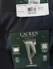 New LAUREN RALPH LAUREN ULTRAFLEX NAVY CLASSIC FIT PANTS 42x30 Comfort Stretch — photo 3