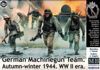Mb Master Box Ww Ii Era German Machinegun Team Autumn-Winter 1944 1:35 Kit 35220
