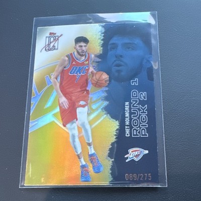 Topps Signature Class Chet Holmgren OKC Thunder #76 RC 089/275 Serial