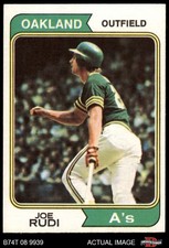 1974 Topps #264 Joe Rudi Athletics 6 - EX/MT