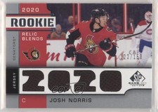 2020 Upper Deck SP Game Used Rookie Relics Blends /150 Josh Norris #RB-JN 13og
