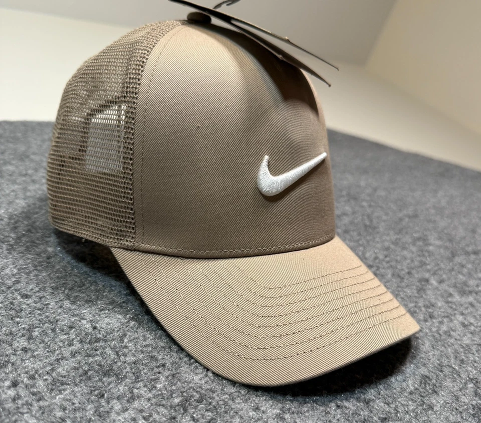 Nike подъем водитель грузовика шляпа крышка желтовато-коричневый размер M/L взрослых унисекс центр свуш новый - Изображение 2 из 4