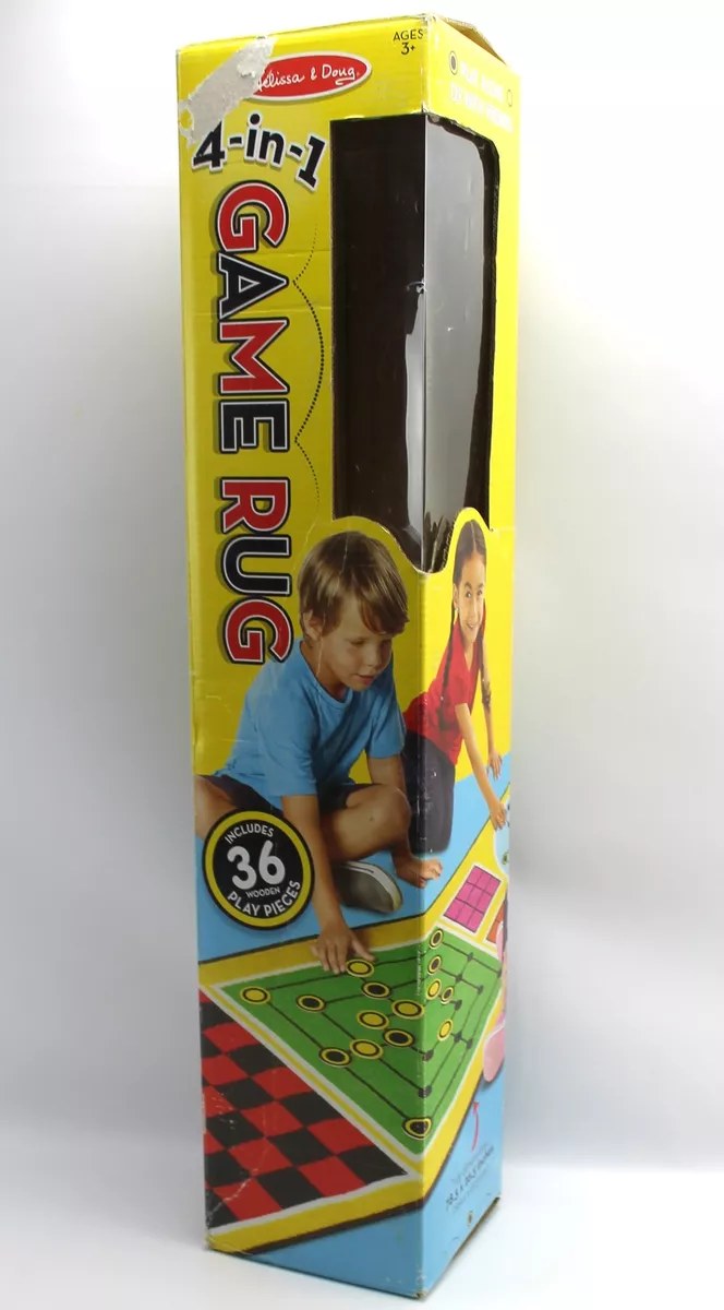 Melissa and doug 4 in sale 1 game rug