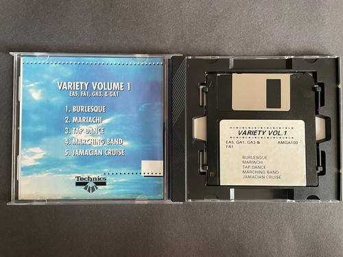 Americana Software Series Floppy Disk for Technics Keyboards - Variety Vol. 1 - Picture 2 of 4